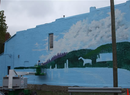 Cavin Street Mural | During